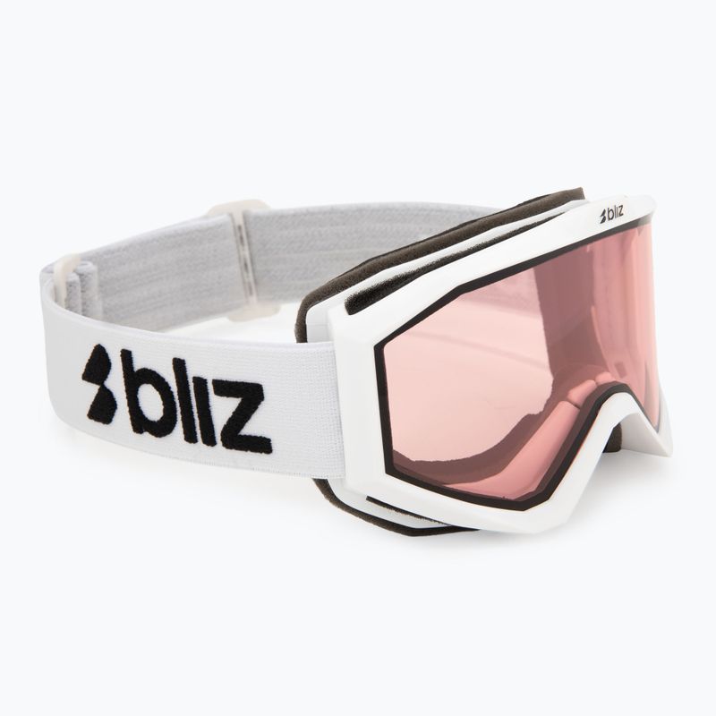 Gogle narciarskie dziecięce Bliz Liner Jr matte white/pink