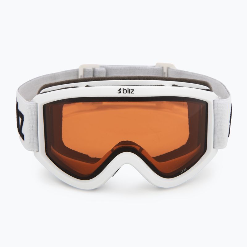 Gogle narciarskie dziecięce Bliz Pixie Jr matte white/orange 2