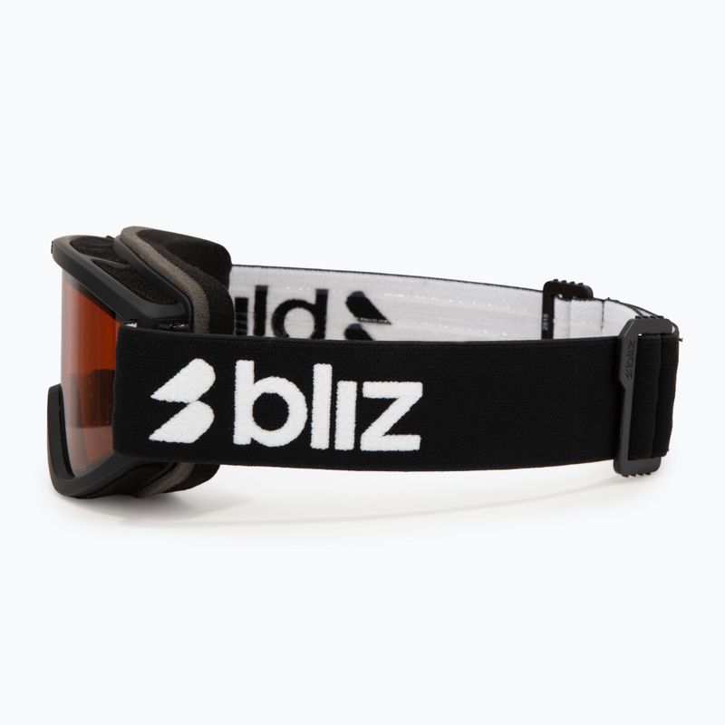 Gogle narciarskie dziecięce Bliz Pixie Jr matte black/orange 4