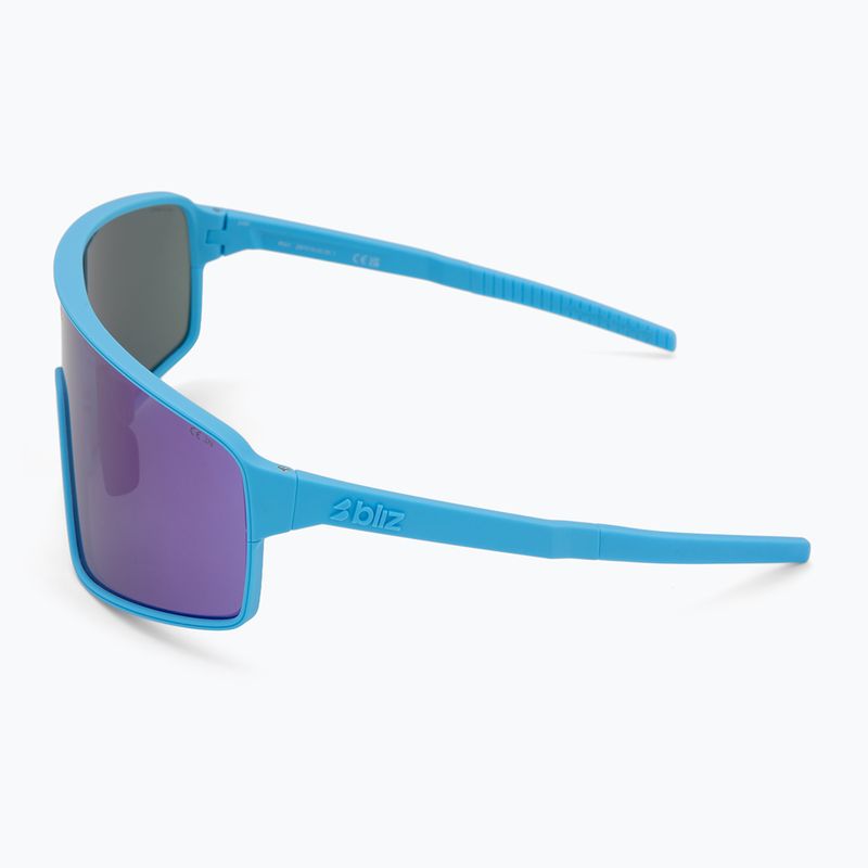 Okulary przeciwsłoneczne Bliz P001 matte blue/grey blue mirror 4
