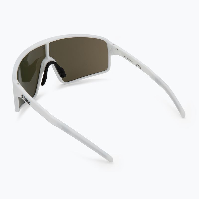 Okulary przeciwsłoneczne Bliz P001 matte white/grey blue mirror 2