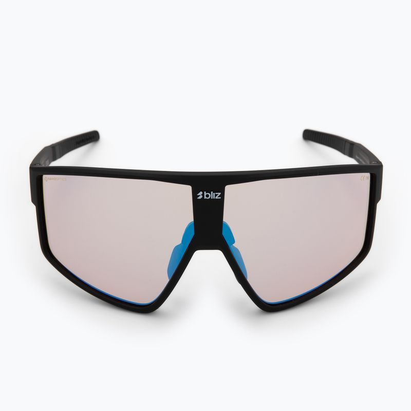 Okulary przeciwsłoneczne Bliz P002 Nano Optics Nordic Light matte black/coral/orange blue multi 3