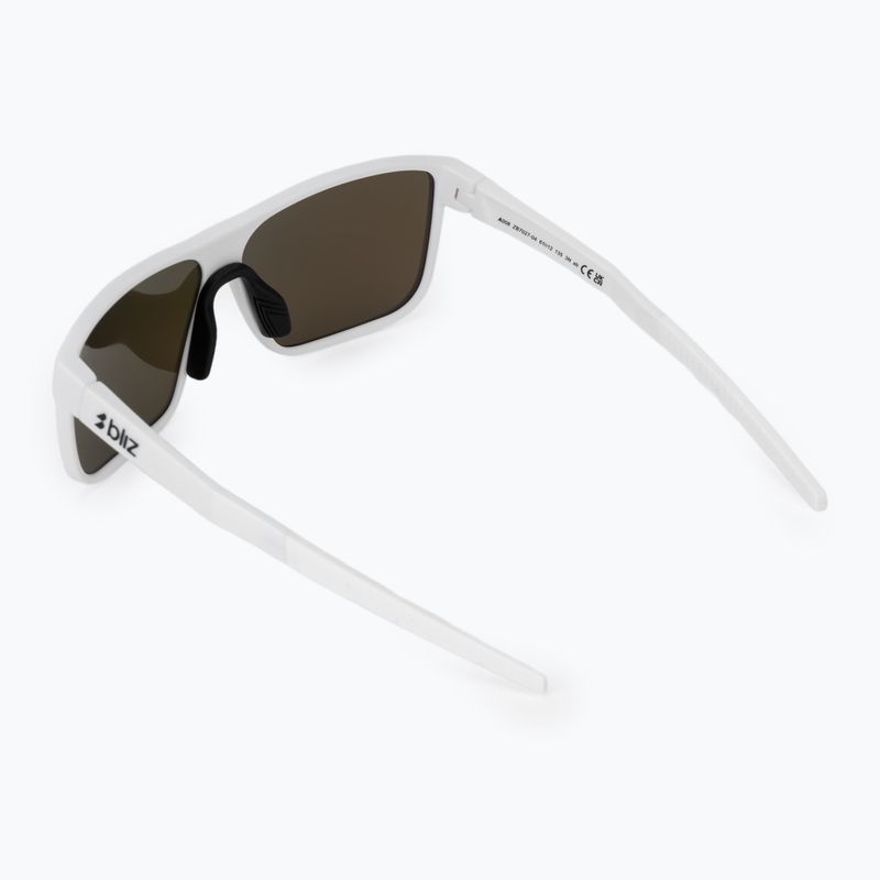 Okulary przeciwsłoneczne Bliz A008 matte white 2