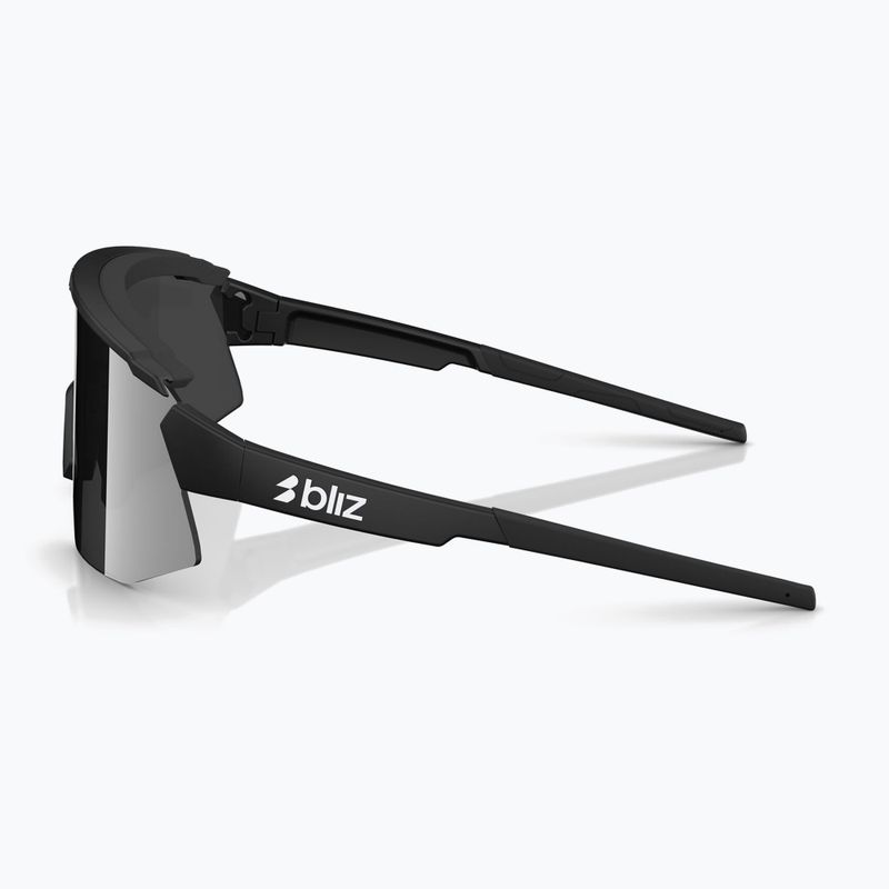 Okulary przeciwsłoneczne Bliz Breeze matte black/smoke silver mirror/pink 5
