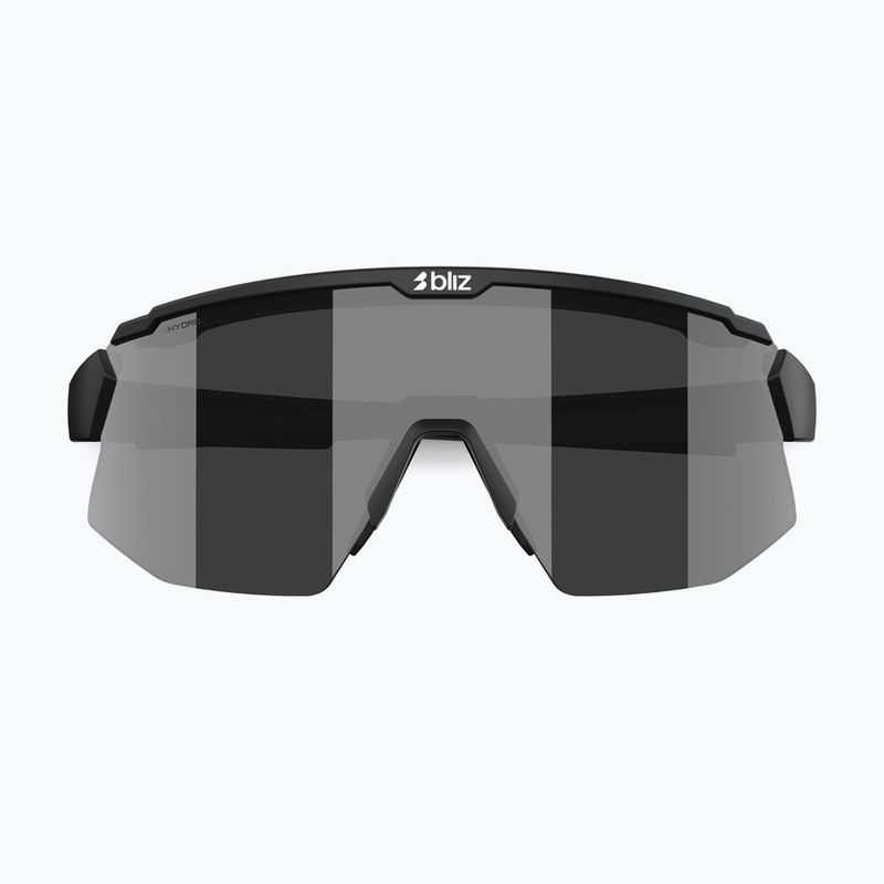 Okulary przeciwsłoneczne Bliz Breeze Small matte black/smoke silver mirror/orange 3
