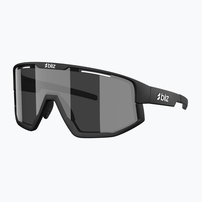 Okulary przeciwsłoneczne Bliz Fusion Small matte black/smoke silver mirror