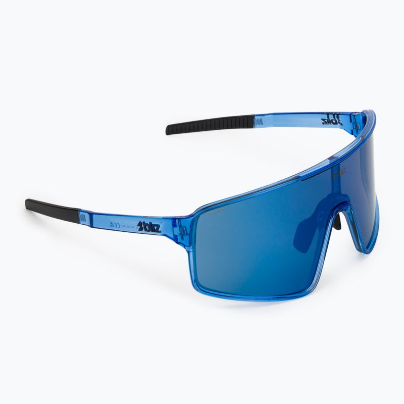 Okulary przeciwsłoneczne Bliz P001 transparent blue/smoke blue multi