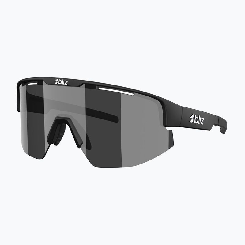 Okulary przeciwsłoneczne Bliz Matrix Small matte black/smoke silver mirror