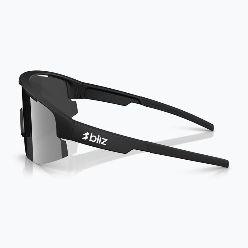 Okulary przeciwsłoneczne Bliz Matrix Small matte black/smoke silver mirror 5