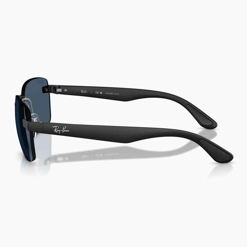 Okulary przeciwsłoneczne Ray-Ban RB4470 Polarized+ Lenses matt sand black/blue polarized 6