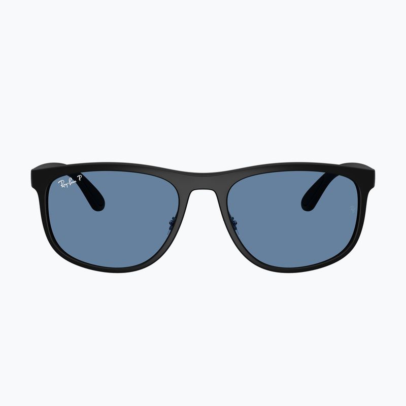 Okulary przeciwsłoneczne Ray-Ban RB4468 Polarized Lenses matt sand black/blue polarized 2
