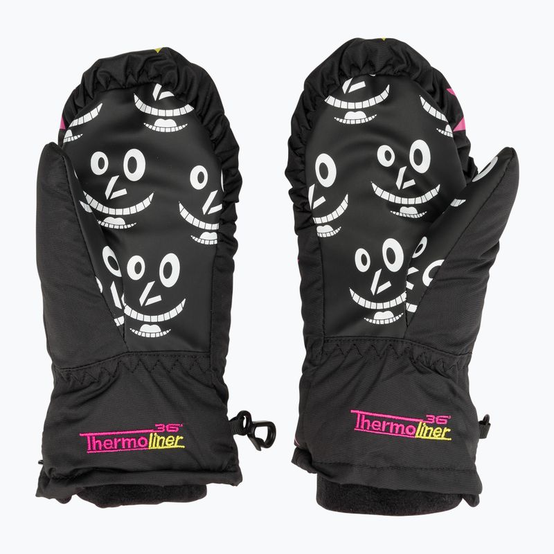 Rękawice narciarskie dziecięce Level Lucky Mitt ninja pink 3