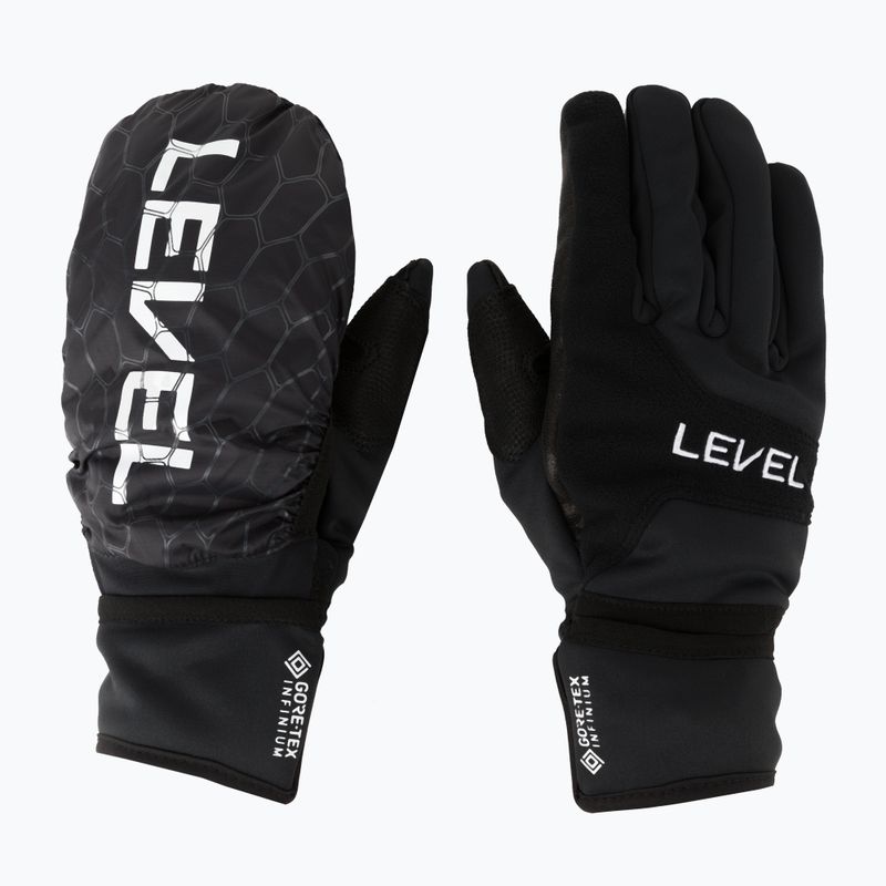 Rękawiczki trekkingowe Level Tempest I-Touch Windstopper 2021 dark 5