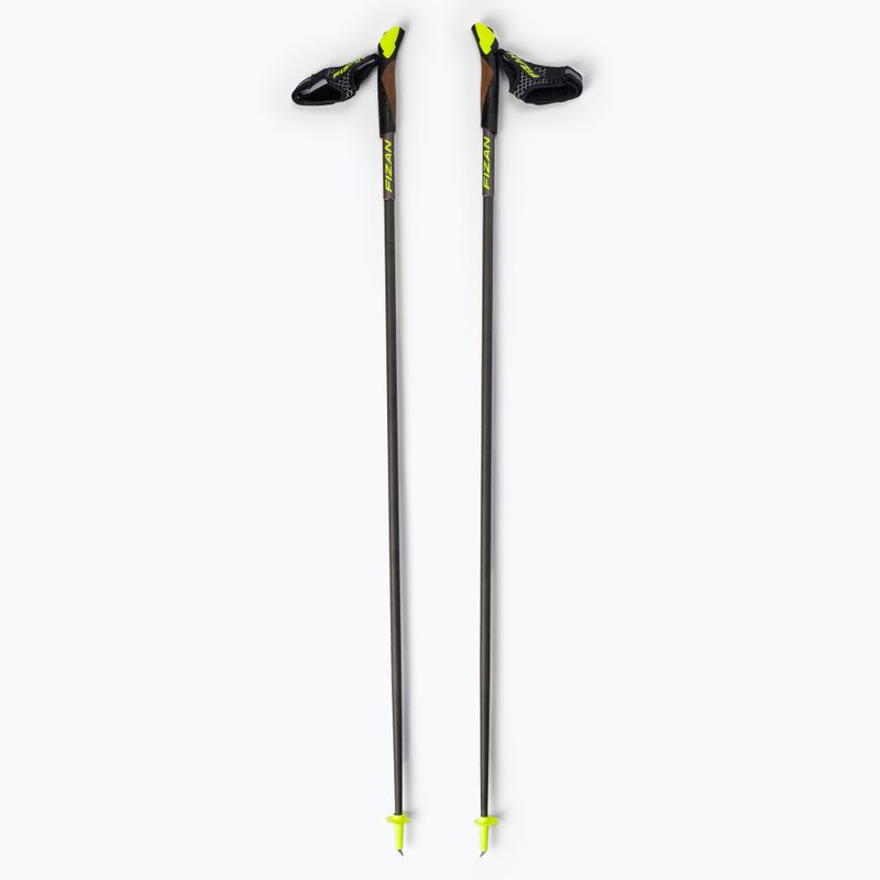 Kije nordic walking Fizan Carbon 3K grey S22 CA08