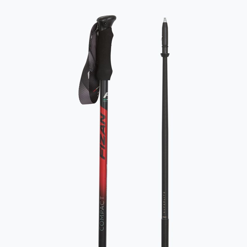 Kije trekkingowe Fizan Compact red 3