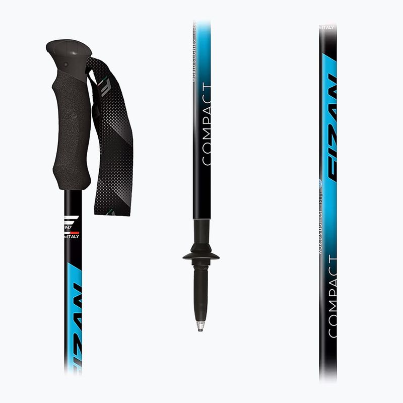 Kije trekkingowe Fizan Compact ocean blue 10