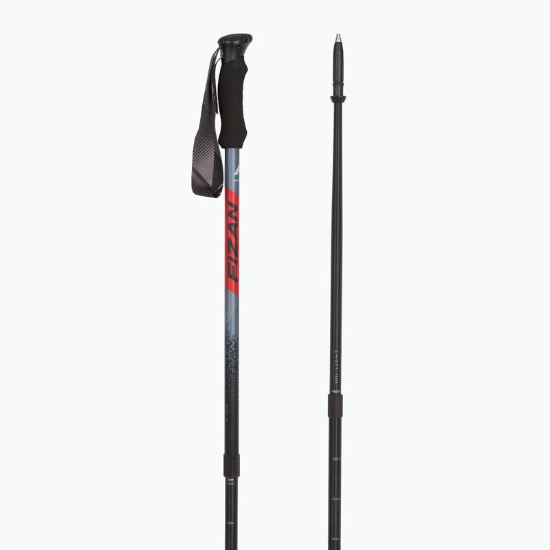 Kije trekkingowe Fizan Prestige A/S red 3