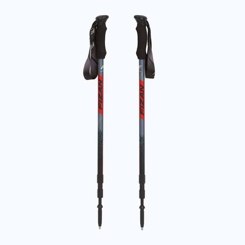 Kije trekkingowe Fizan Prestige A/S red 5