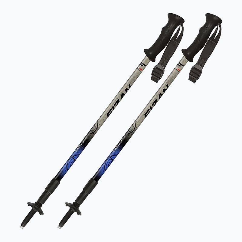 Kije trekkingowe Fizan Explorer beige/blue 8