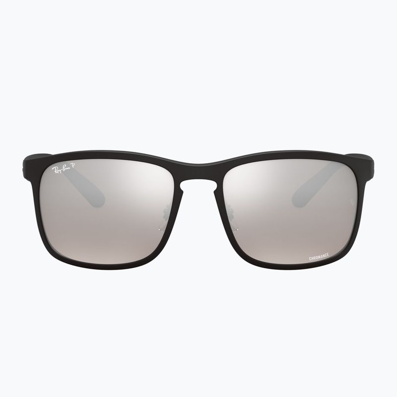 Okulary przeciwsłoneczne Ray-Ban Rb4264 Polarized+ Lenses matt black/silver polarized+ 2