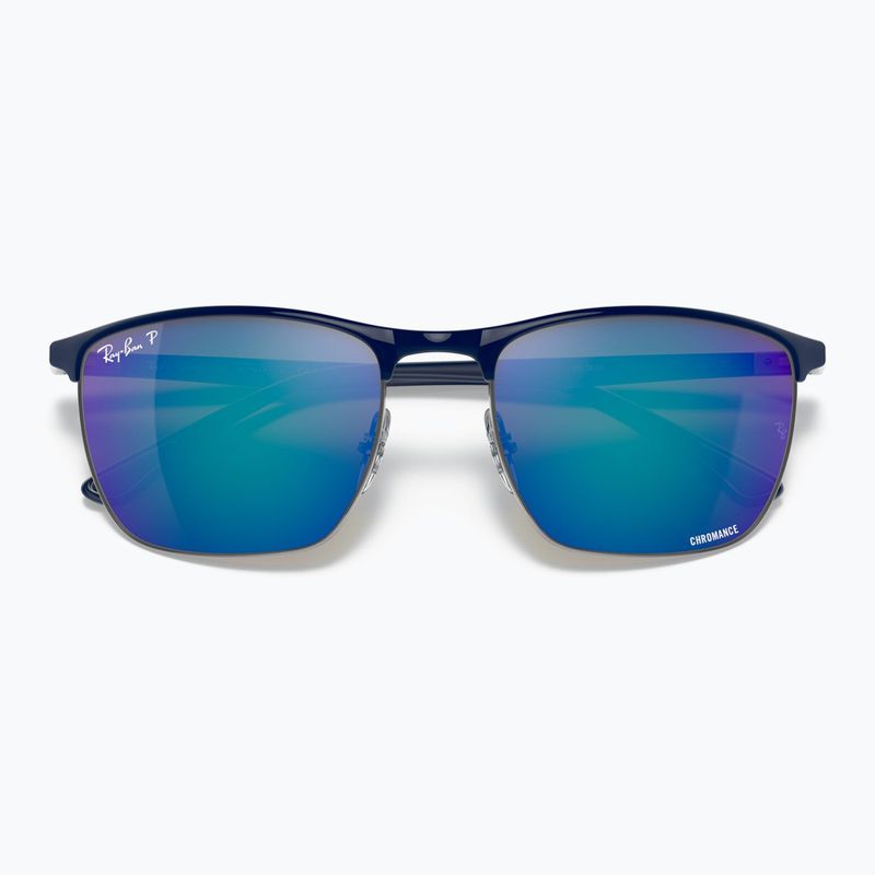 Okulary przeciwsłoneczne Ray-Ban RB3686 Polarized+ Lenses blue/blue polarized+ 3
