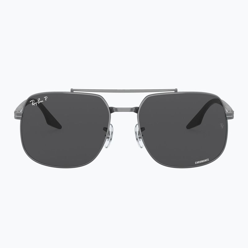 Okulary przeciwsłoneczne Ray-Ban RB3699 Polarized+ Lenses brass/dark grey polarized+ 2
