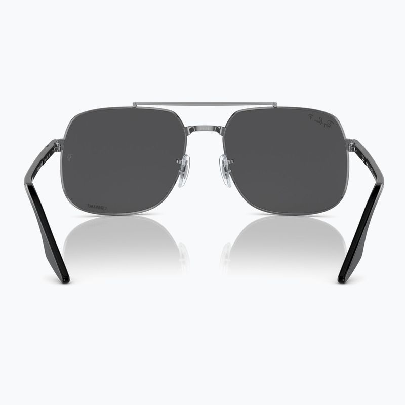 Okulary przeciwsłoneczne Ray-Ban RB3699 Polarized+ Lenses brass/dark grey polarized+ 5