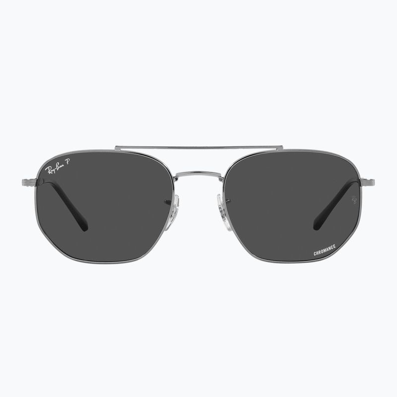Okulary przeciwsłoneczne Ray-Ban RB3707 Polarized+ Lenses brass/grey polarized+