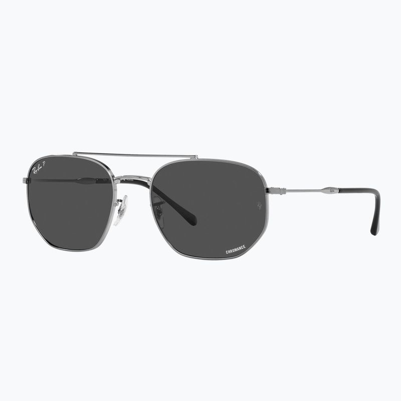 Okulary przeciwsłoneczne Ray-Ban RB3707 Polarized+ Lenses brass/grey polarized+ 3
