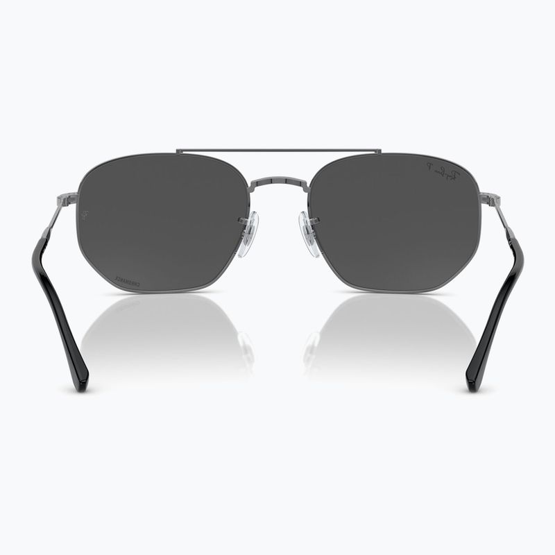 Okulary przeciwsłoneczne Ray-Ban RB3707 Polarized+ Lenses brass/grey polarized+ 5