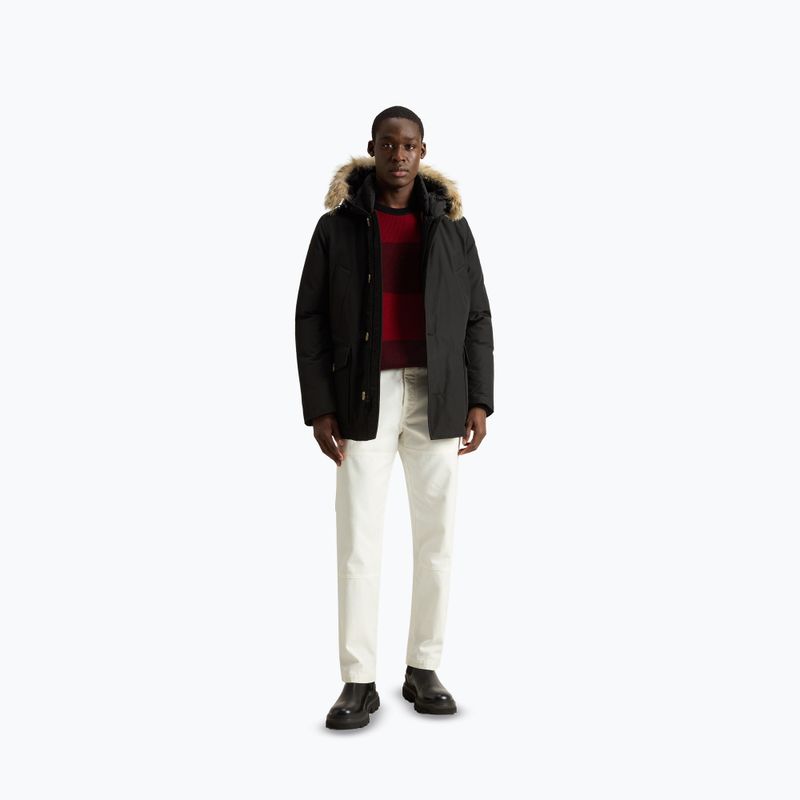 Kurtka męska Woolrich Arctic Detachable Fur Anorak black 2