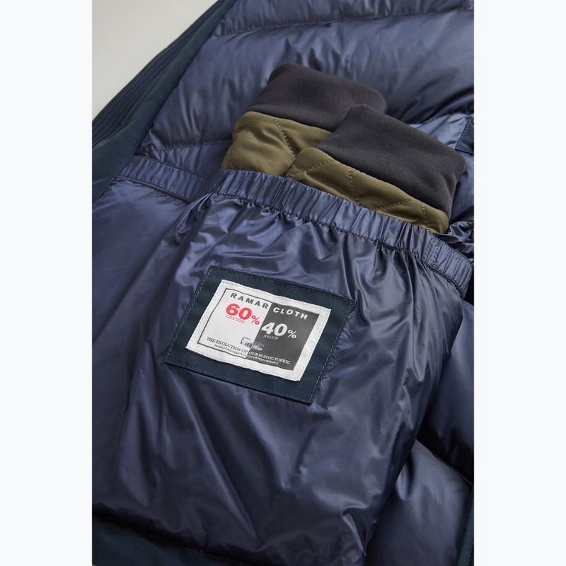 Kurtka męska Woolrich Polar High Collar Fur melton blue 10