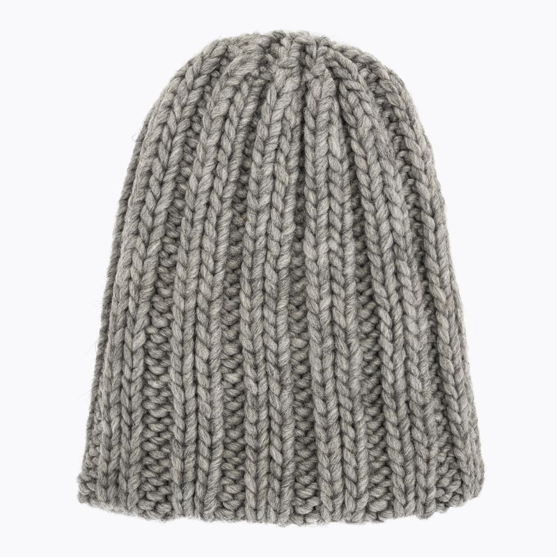 Czapka zimowa damska Woolrich Chunky Beanie light grey melange 4
