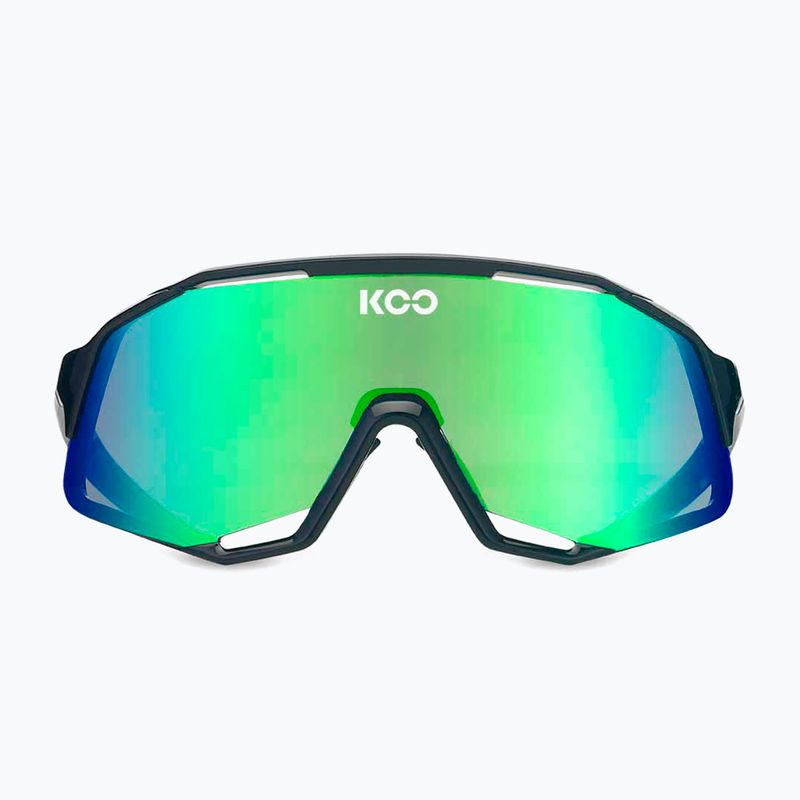 Okulary przeciwsłoneczne Koo Demos black/green mirror 2