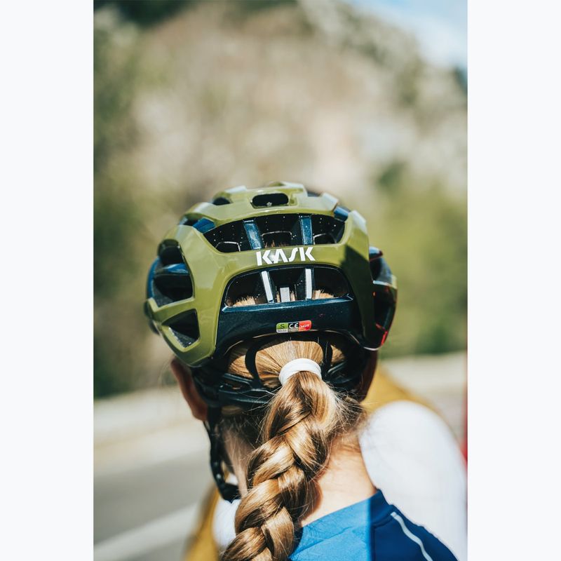 Kask rowerowy KASK Valegro olive green 6