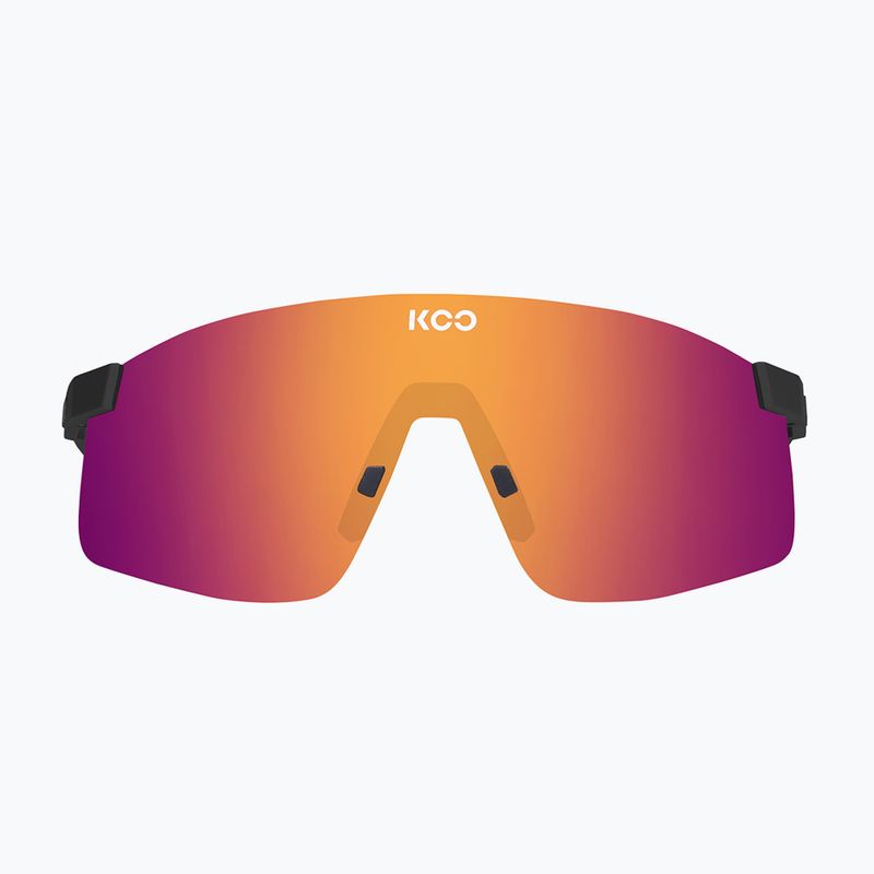 Okulary przeciwsłoneczne Koo Nova black matt/fuchsia mirror 2