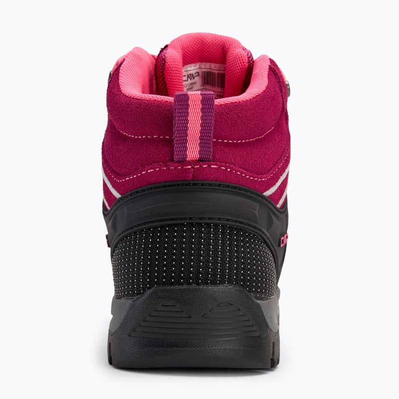 Buty trekkingowe juniorskie CMP Rigel Mid berry/pink fluo 6