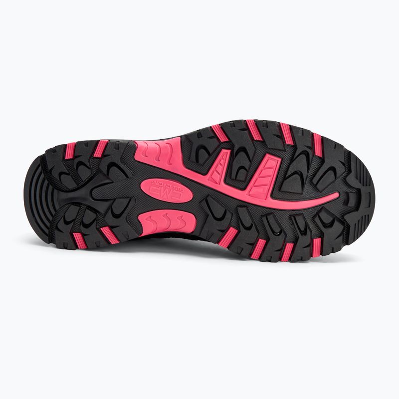 Buty trekkingowe juniorskie CMP Rigel Low Wp berry/pink fluo 4