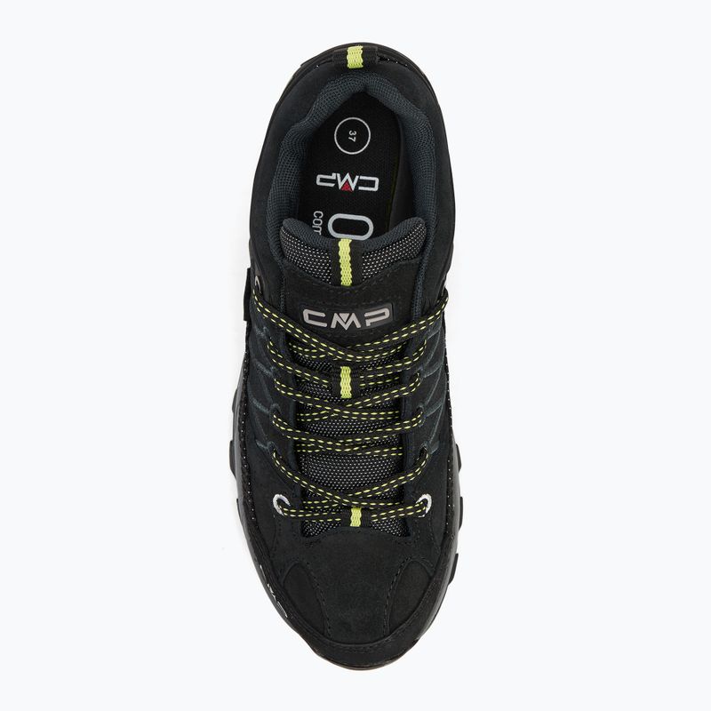 Buty trekkingowe damskie CMP Rigel Low Wp nero/lime 5