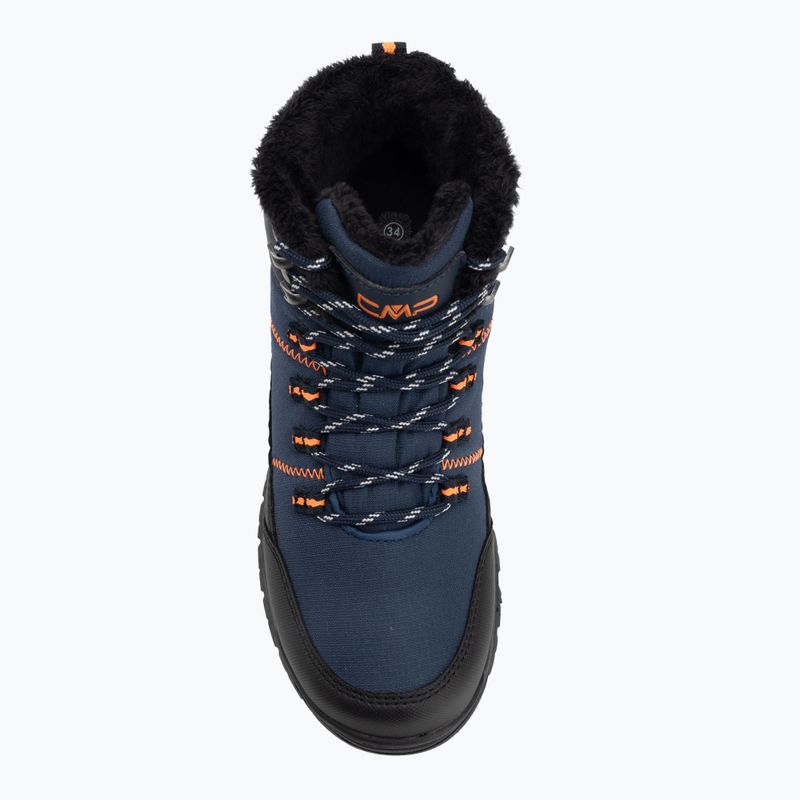 Śniegowce juniorskie CMP Annuuk Snowboots Wp black/blue 5