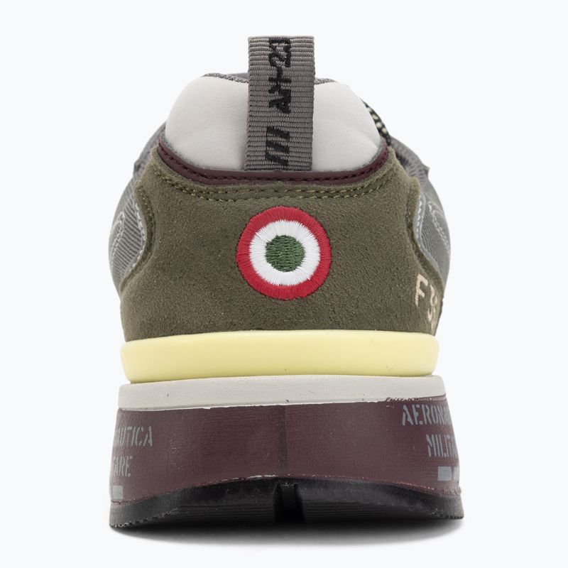 Buty męskie Aeronautica Militare 252SC0276UCT03380 miulticolor grigio/verde 6