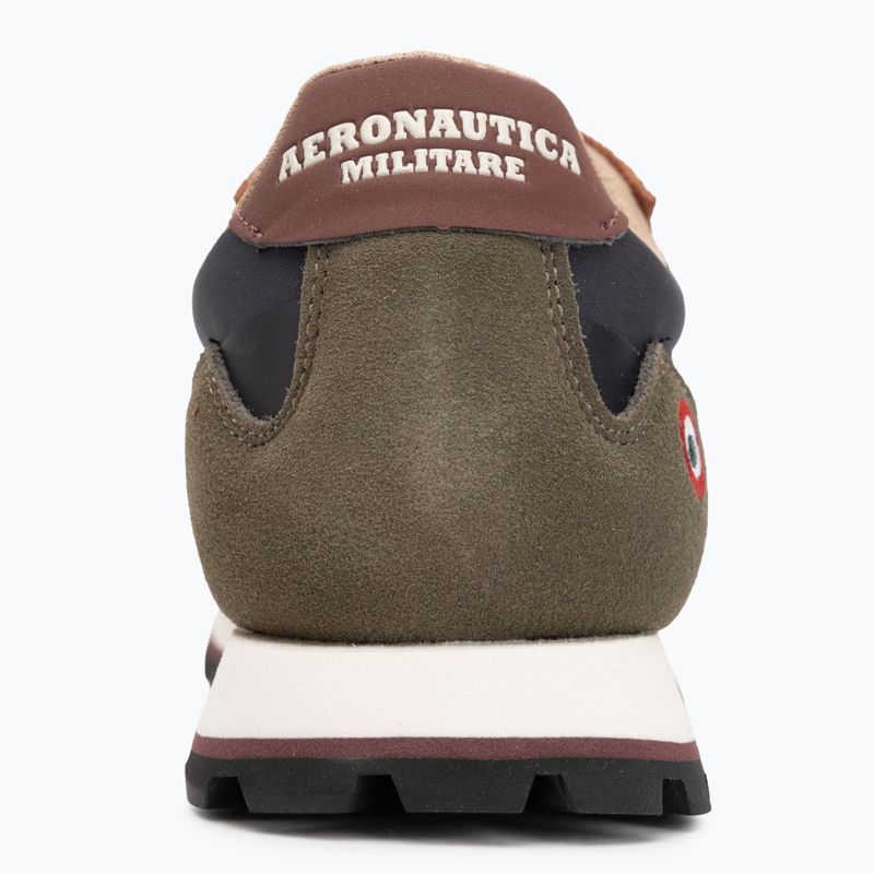 Buty męskie Aeronautica Militare 252SC0320UPL00313 blu navy/brown 6