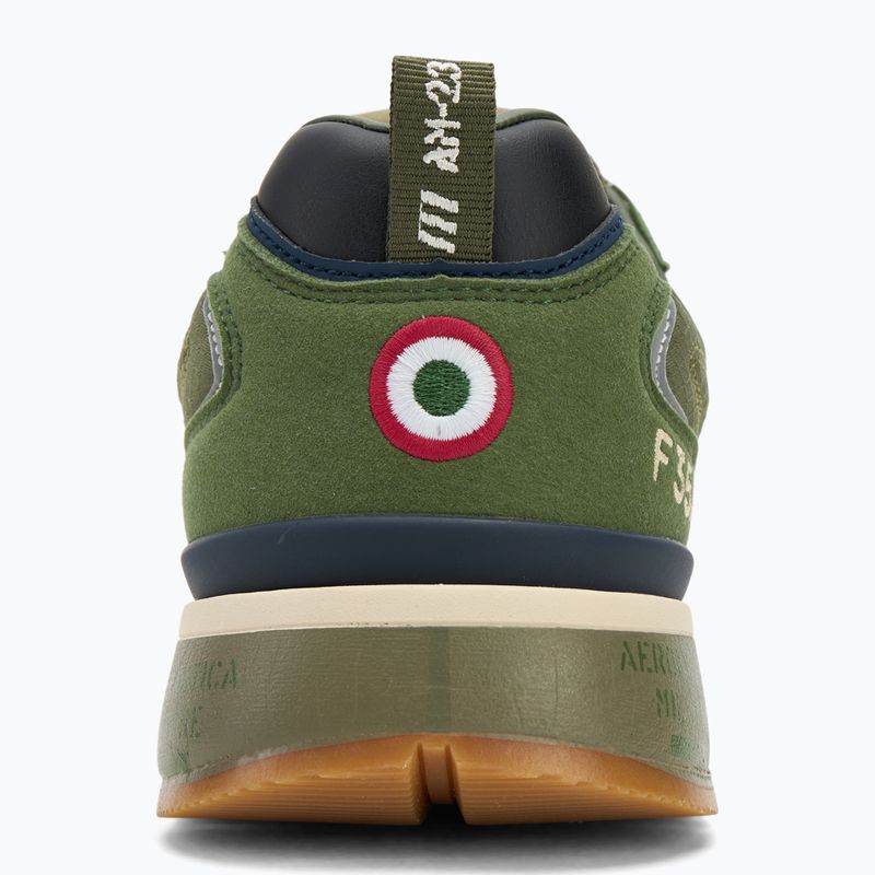 Buty męskie Aeronautica Militare 252SC0276UCT04249 verde militare 6
