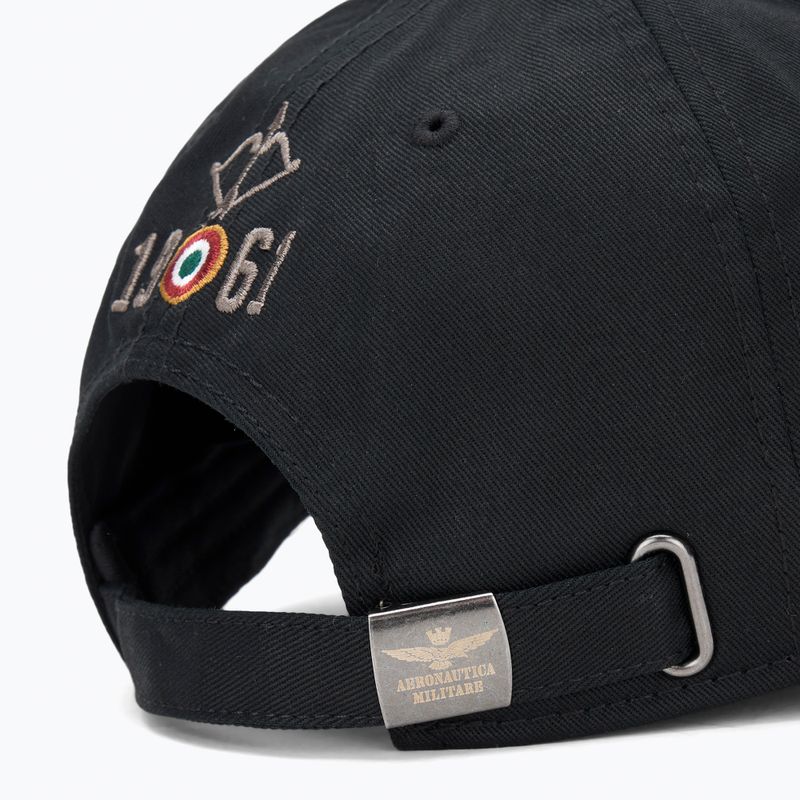 Czapka z daszkiem Aeronautica Militare 252HA1104UCT02261 jet black 4