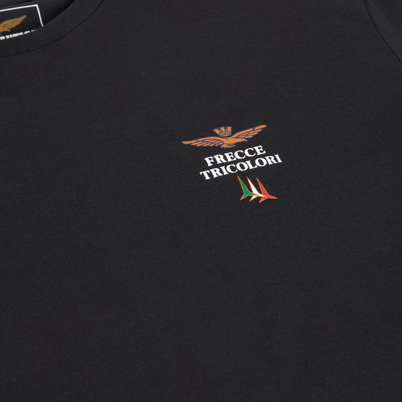 Koszulka męska Aeronautica Militare AM1UTI005 Round Neck black 3