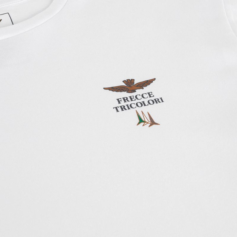 Koszulka męska Aeronautica Militare AM1UTI005 Round Neck white 3