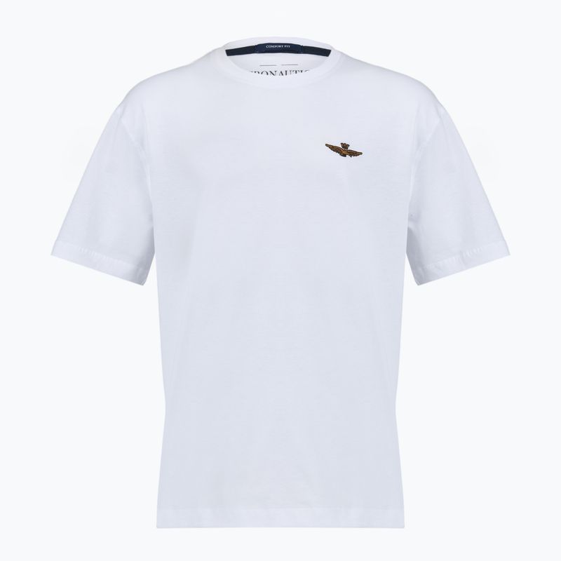 Koszulka męska Aeronautica Militare TS2535UJ00641 off white