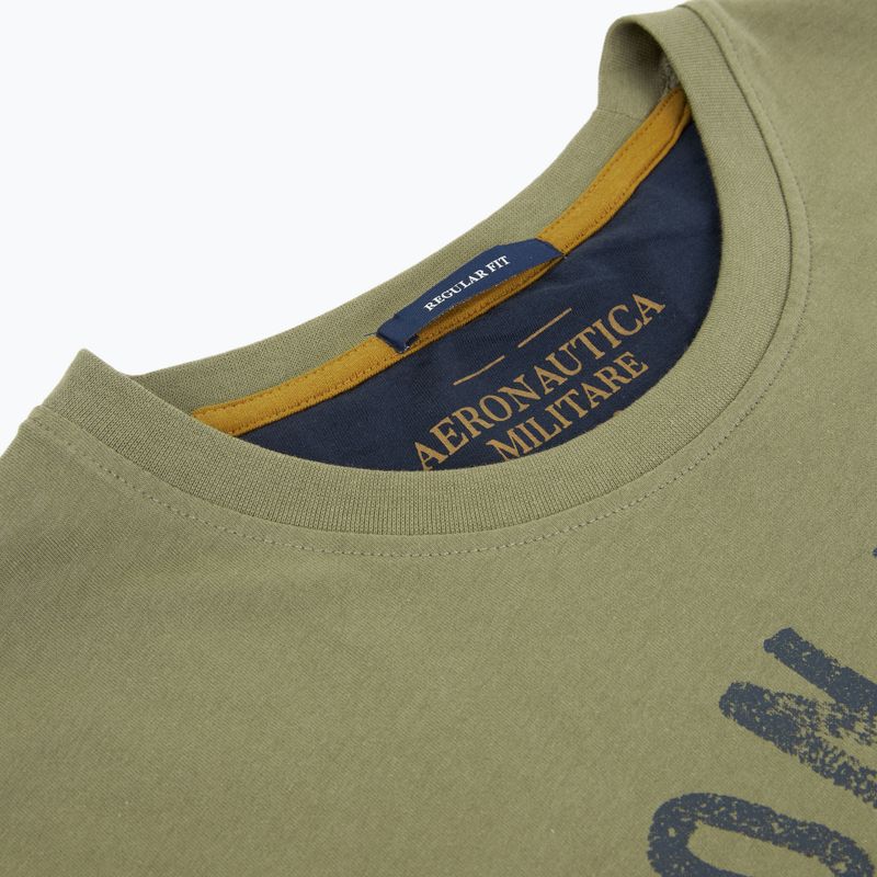 Koszulka męska Aeronautica Militare TS2538UJ00727 lichen green 4
