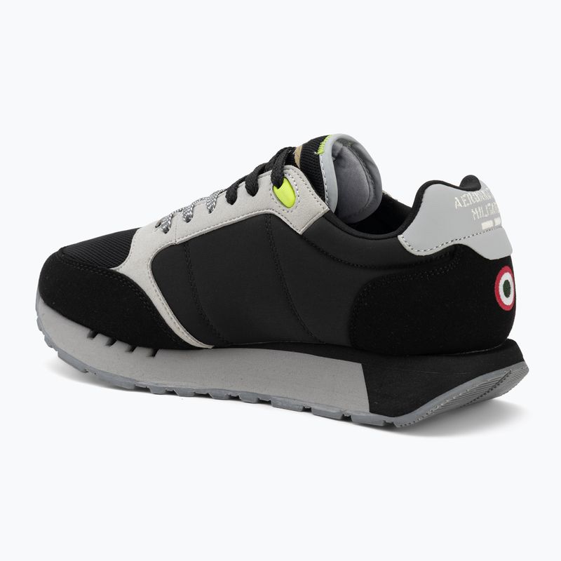 Buty męskie Aeronautica Militare SC0292UCT03331 jet black 3