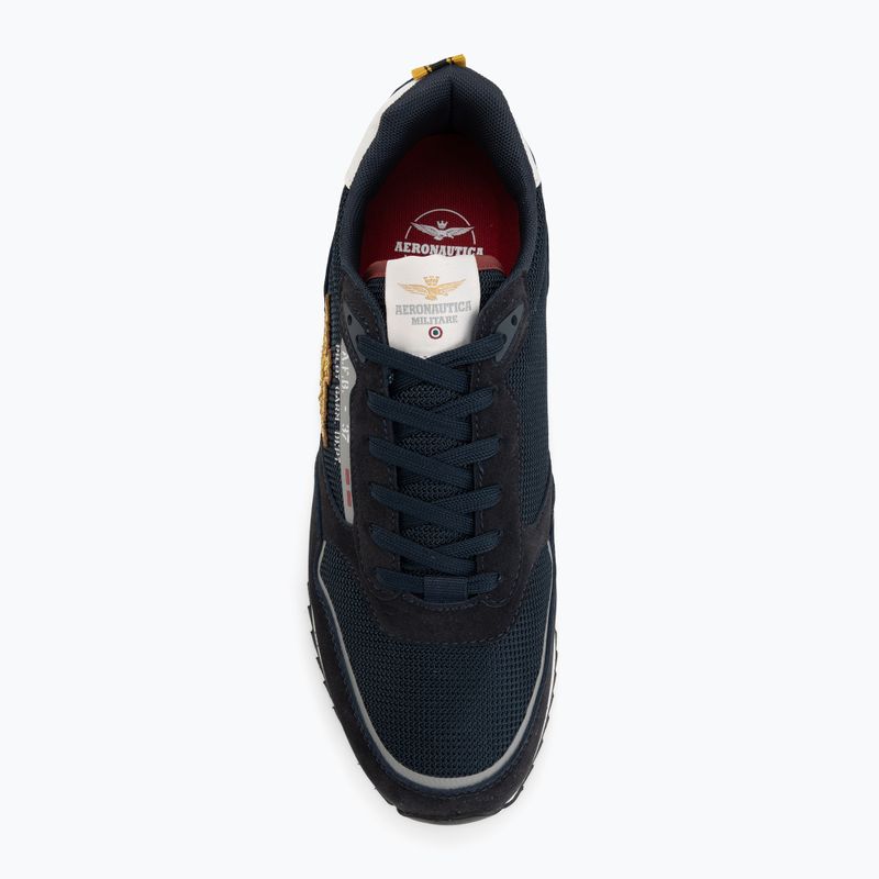 Buty męskie Aeronautica Militare SC0288UCT03545 blu navy 5
